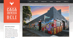 Desktop Screenshot of casaibericadeli.com.au